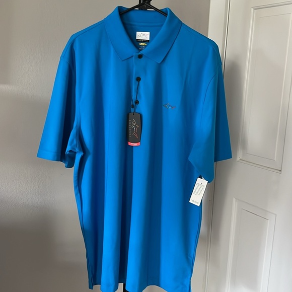 NWT Greg Norman golf shirt, Size XL - Picture 2 of 6